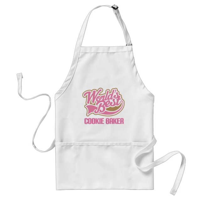 Cute Cookie Baker Adult Apron (Front)