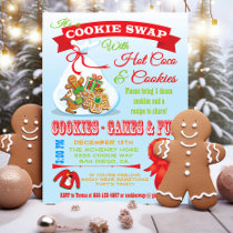 Cute Cookie Exchange Swap Invitation