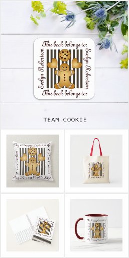 Cute Cookie Gingerbread Man Gifts and Home Decor