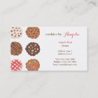 Cute Cookies Cookie Business Bakery Business Card