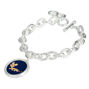 Cute Cool Cartoon Lioness Charm Bracelet