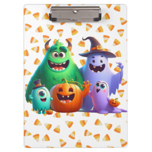 Cute & Cool, Halloween Monsters Clipboard