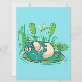 Cute Cool Peace Frog Gift | Frog For Birthday