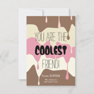 Cute Coolest Friend Classroom Valentine's Day
