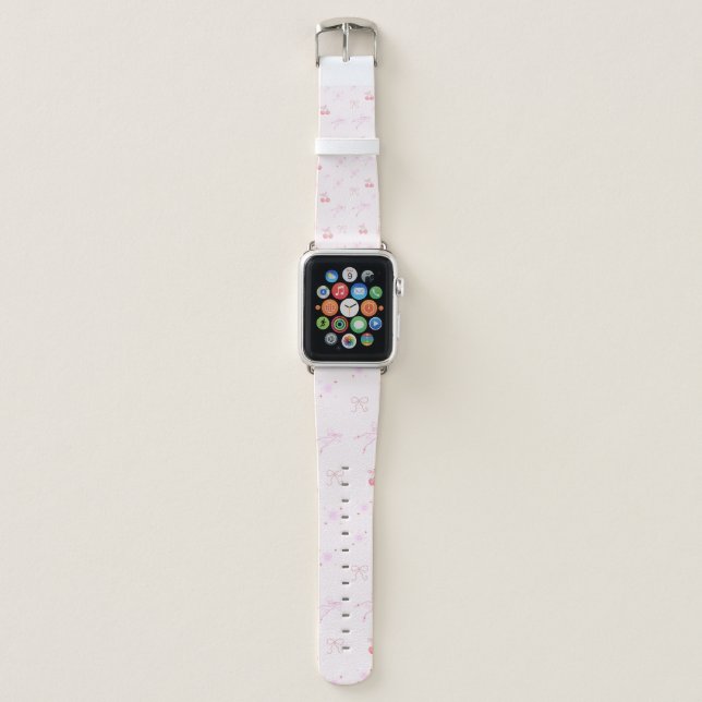 Cute Coquette Apple Watch | Stylish Women’s Watch  Apple Watch Band (Front)