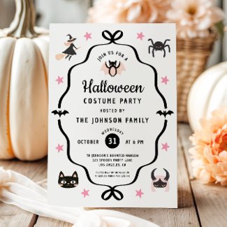 Cute Coquette Halloween Costume Party