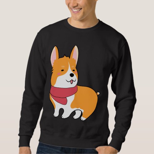 Cute Corgi  527 Sweatshirt