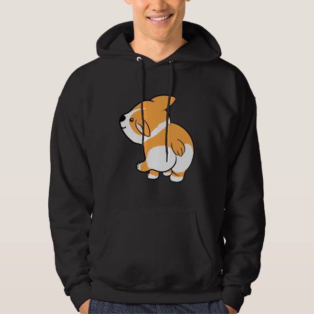 Cute Corgi  731 Hoodie (Front)