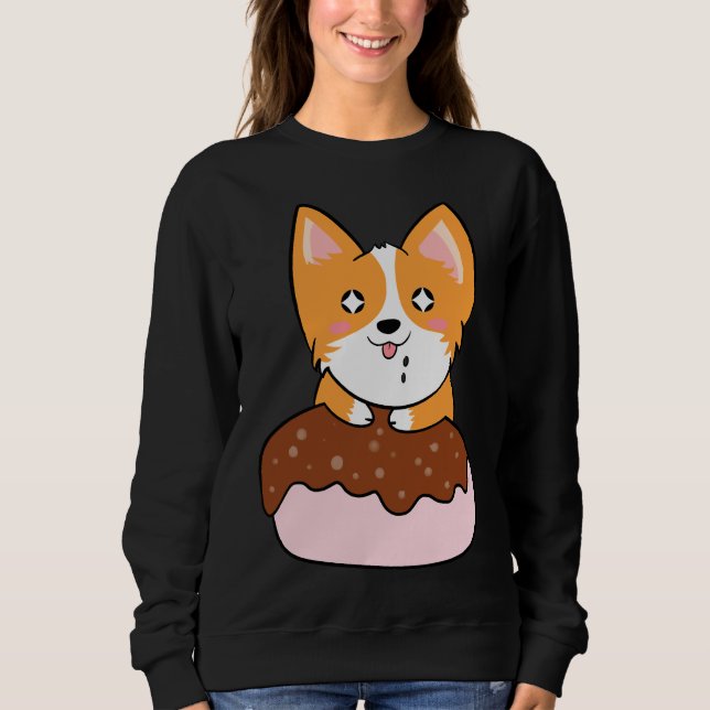 Cute Corgi  742 Sweatshirt (Front)