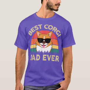 Cute Corgi Best Corgi Dad Ever Funny Corgi Gift f T-Shirt