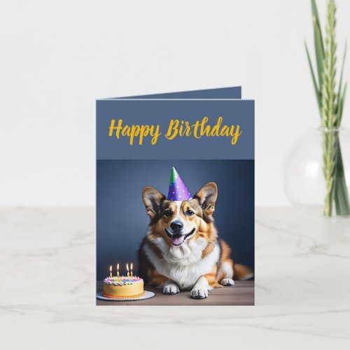 Cute Corgi Birthday