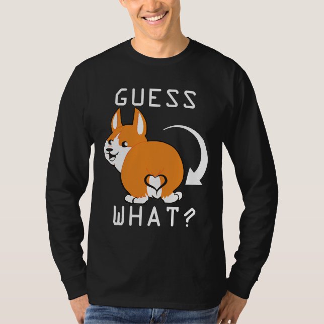 Cute Corgi Butt Essential T-Shirt (Front)