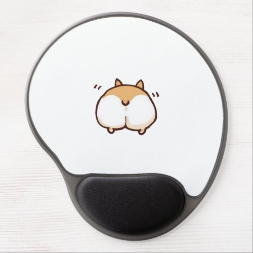 Cute Corgi Butt Mouse Pad _ Gel