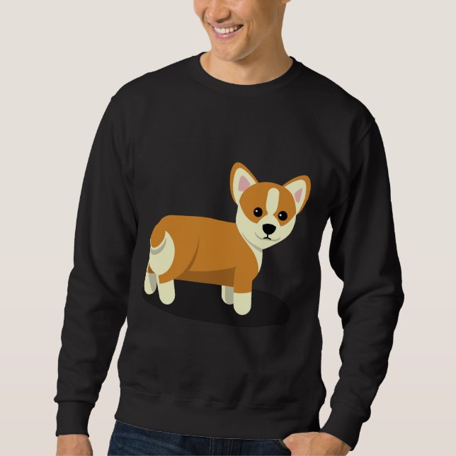 Cute Corgi Butt Sweatshirt (Front)