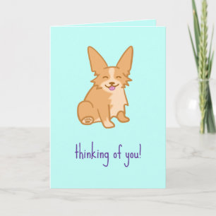 Cute Corgi Card