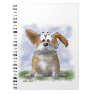 Cute Corgi Cartoon Notebook