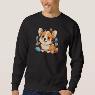 Cute Corgi Cool Pembroke Welsh Corgi  12 Sweatshirt