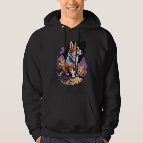 Cute Corgi Cool Pembroke Welsh Corgi  1 Hoodie