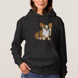 Cute Corgi Design Hoodie