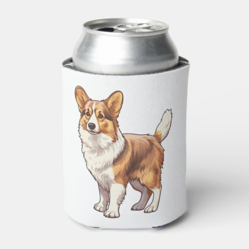 Cute Corgi Dog   Can Cooler