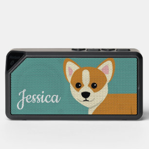 Cute Corgi Dog Lover Personalised Bluetooth Speaker