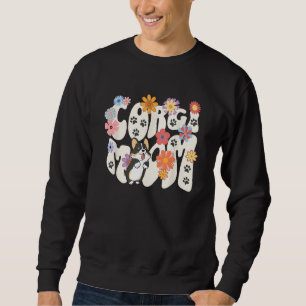 Cute Corgi Dog Tricolor Mom Women Sweatshirt