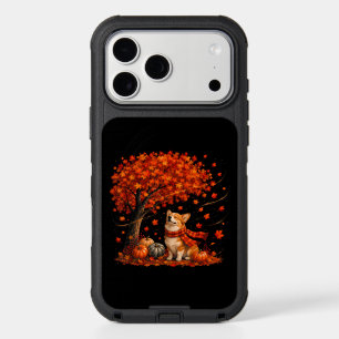Cute Corgi Dog with Fall Leaves Forest Autumn iPhone 17 Pro Max Case