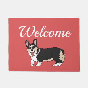 Cute Corgi Doormat