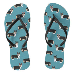 Cute Corgi Flip Flops