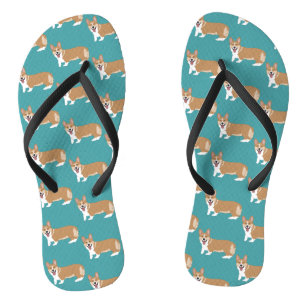Cute Corgi Flip Flops