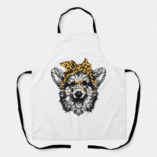 Cute Corgi Funny Dog Lover Gift Apron