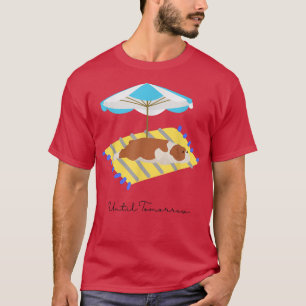 Cute corgi gift funny dog for lover lazy animal T-Shirt