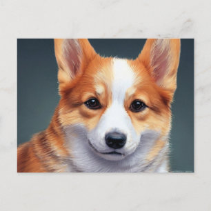 Cute Corgi Holiday Card