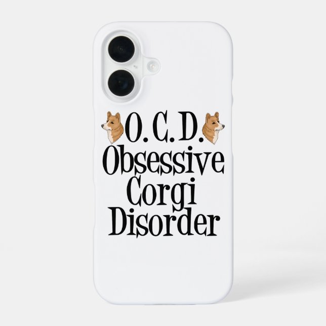 Cute Corgi Iphone Case (Back)