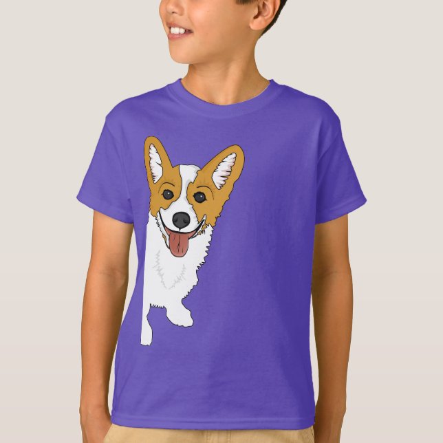 Cute Corgi Kid's Shirt (Front)