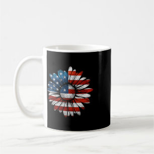 Cute Corgi Pet Dogs 4th Of July American Flag Men Coffee Mug