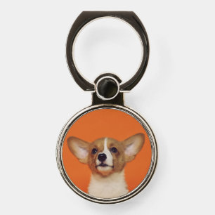 Cute Corgi Puppy Dog Phone Ring Stand