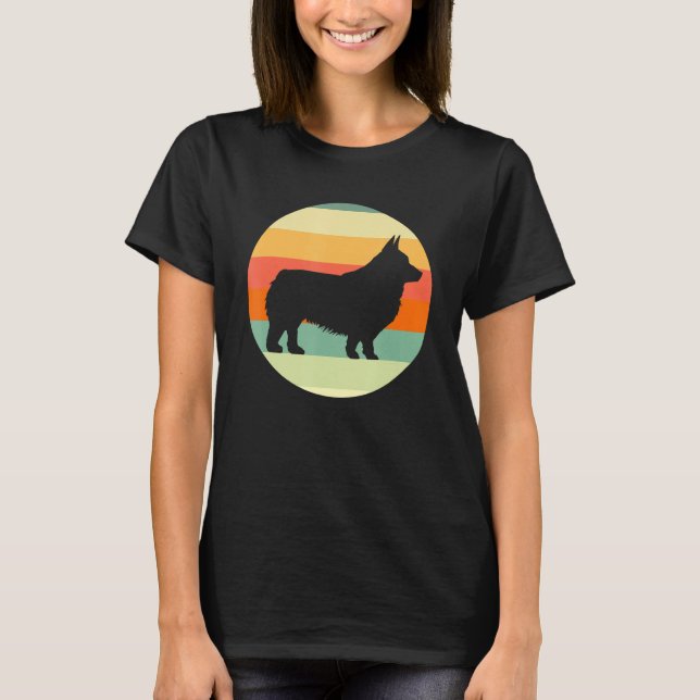 Cute Corgi Sunset T-Shirt (Front)