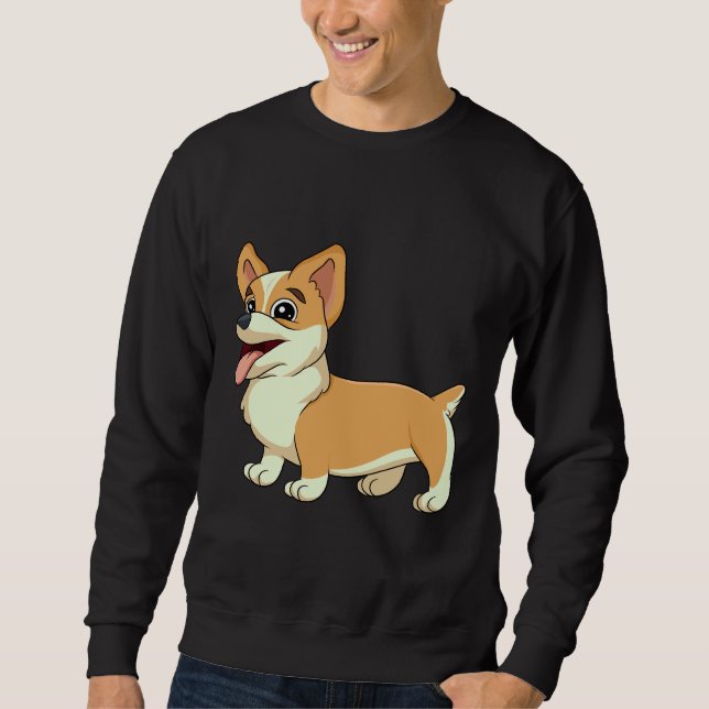 Cute Corgi Sweatshirt (Front)
