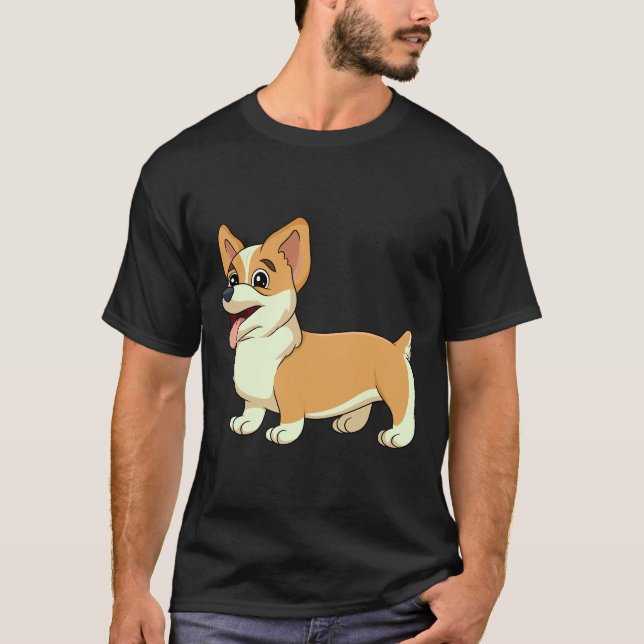 Cute Corgi T-Shirt (Front)