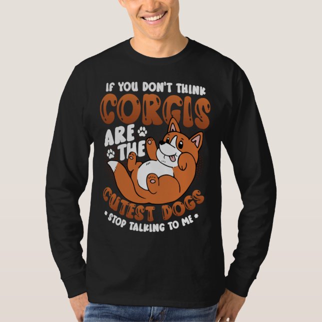 Cute Corgi T-Shirt (Front)