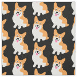 Cute Corgis by the Yard Fabric
