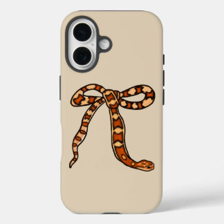 Cute Corn Snake Lovers iPhone 16 Case
