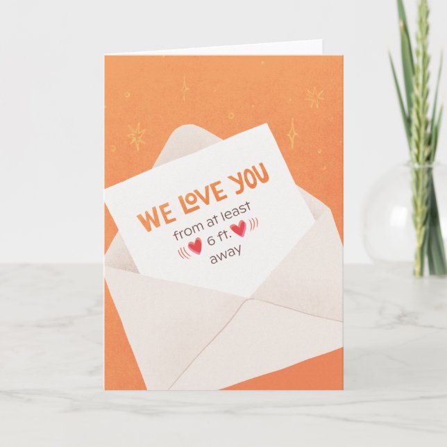 Cute Coronavirus Pandemic Encouragement Card (Front)