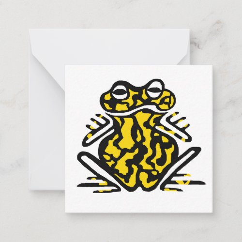 Cute Corroboree FROG _ Endangered species Note Card