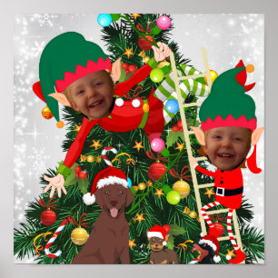 Cute Cort Elf Poster