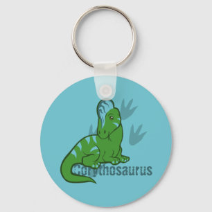 Cute Corythosaurus Keychain
