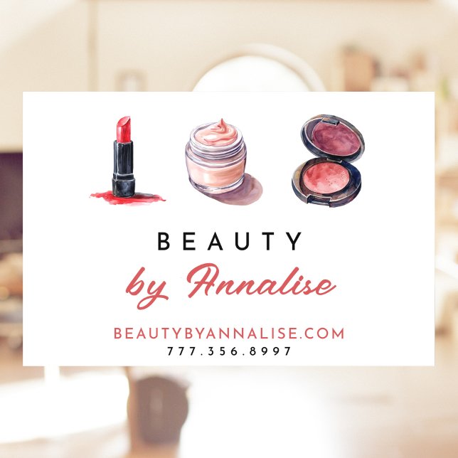 Cute Cosmetics Make Up Artist  Window Cling (Creator Uploaded)