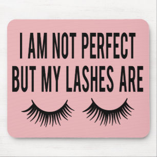 Cute Cosmetologist Lashes Makeup Artist Gift Mouse Pad