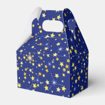 Cute Cosmic Pattern Starry Night Galaxy Navy Blue